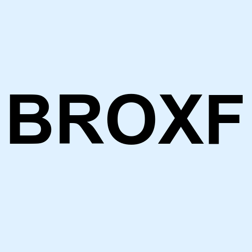 Stock BROXF logo