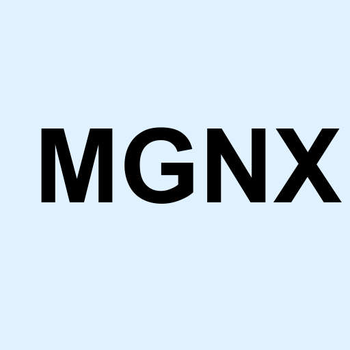 Stock MGNX logo