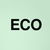 Stock eco logo