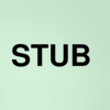 Stock stub logo