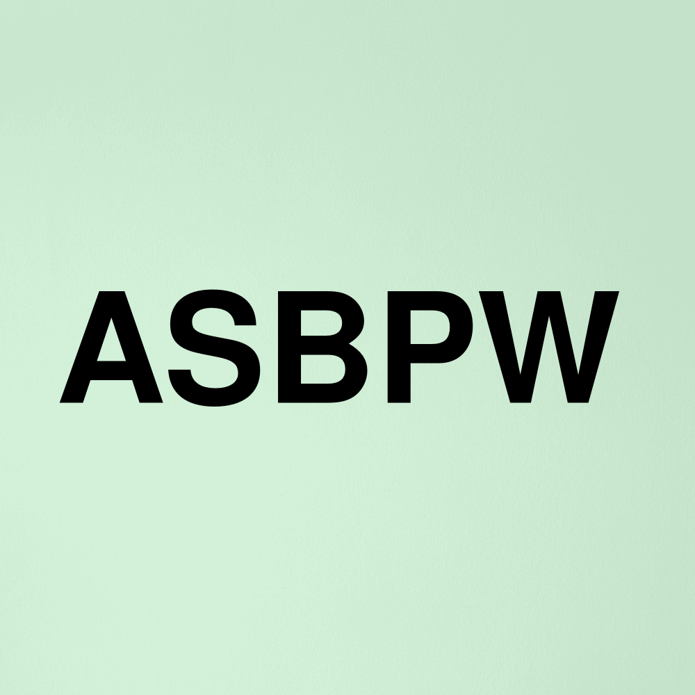 Stock asbpw logo