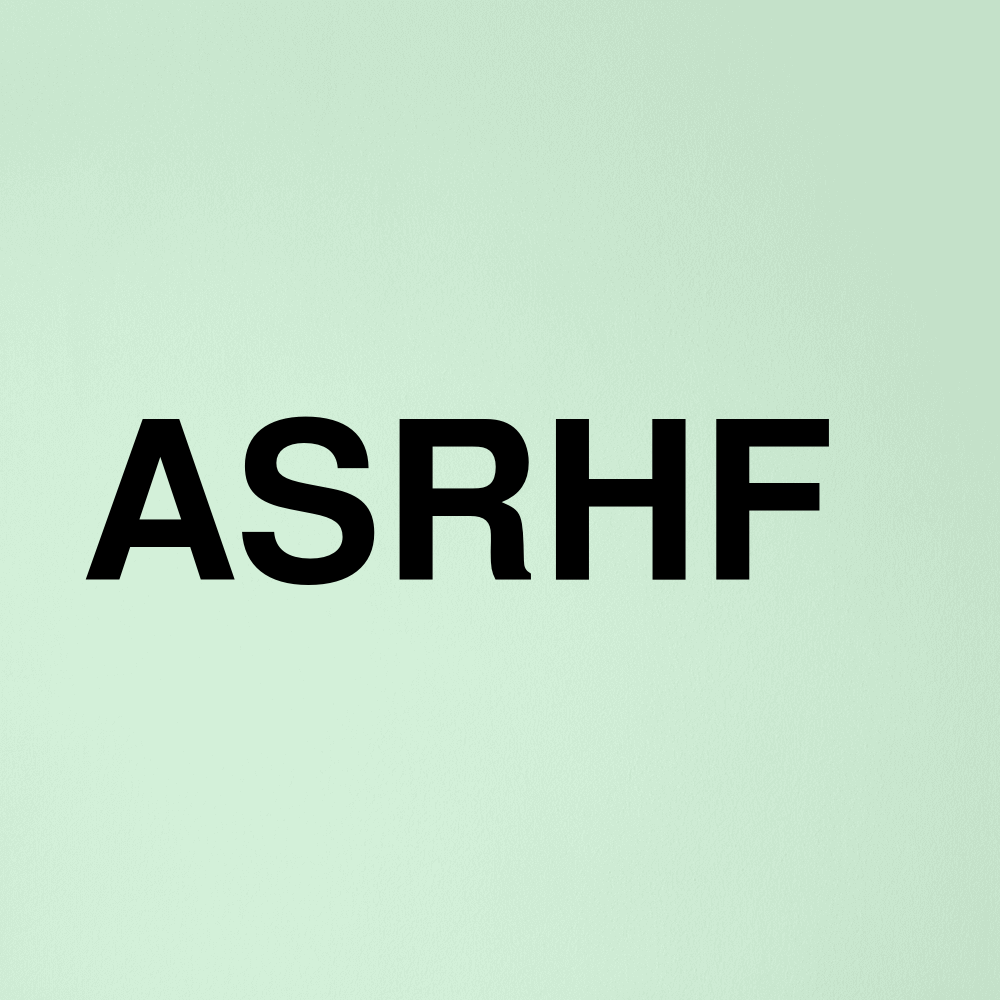 Stock asrhf logo
