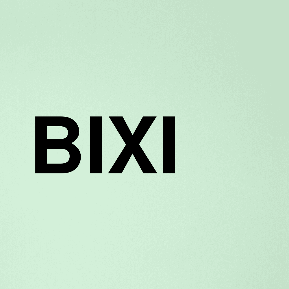 Stock bixi logo
