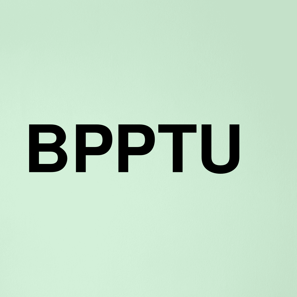 Stock bpptu logo
