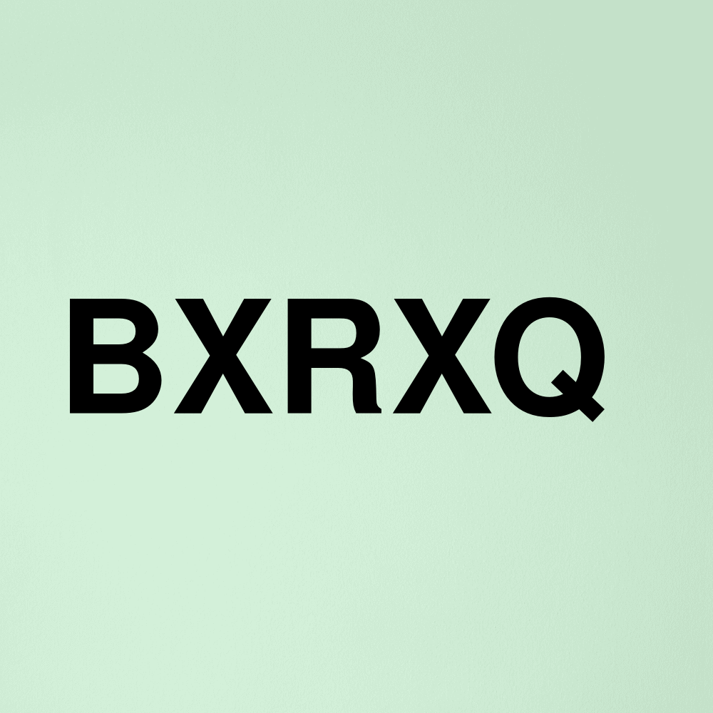 Stock bxrxq logo