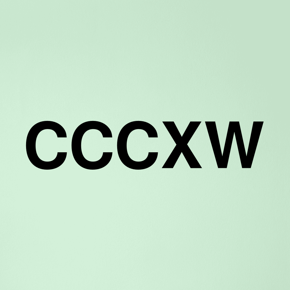 Stock cccxw logo