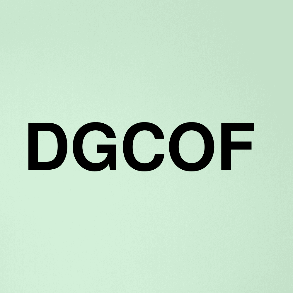 Stock dgcof logo