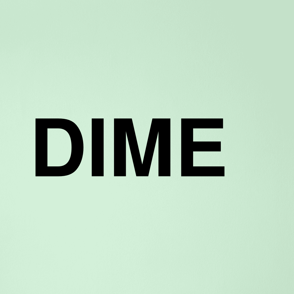 Stock dime logo