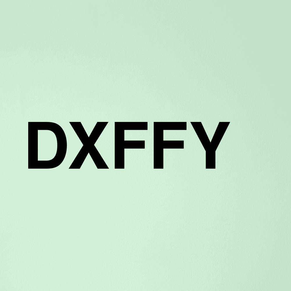Stock dxffy logo
