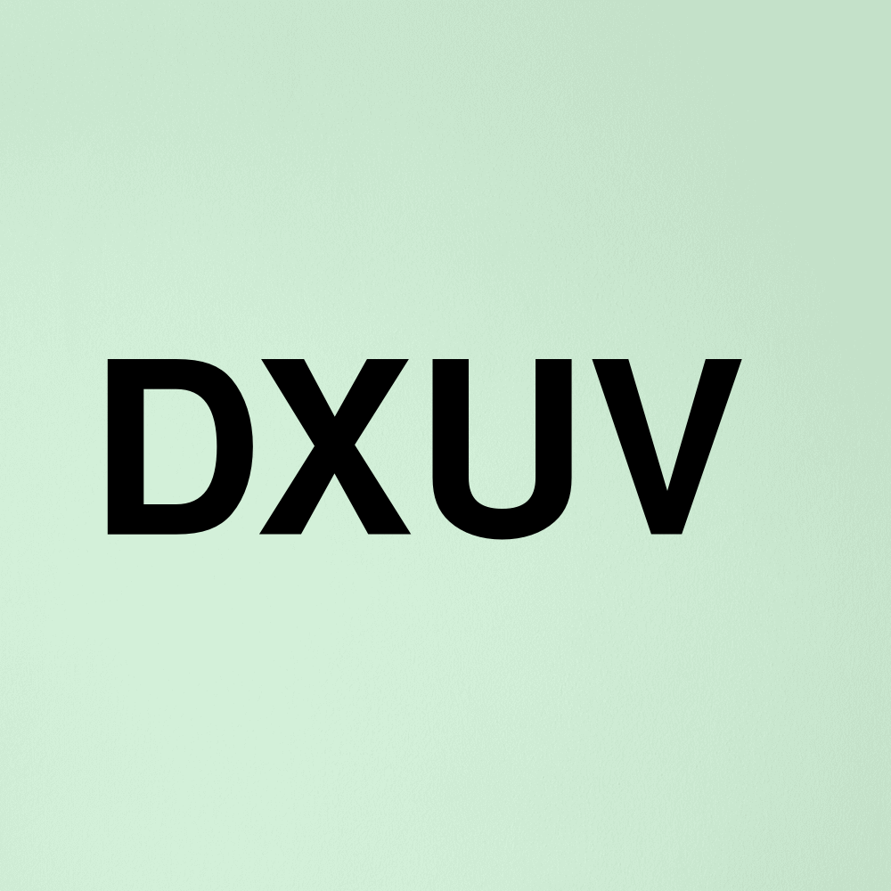 Stock dxuv logo