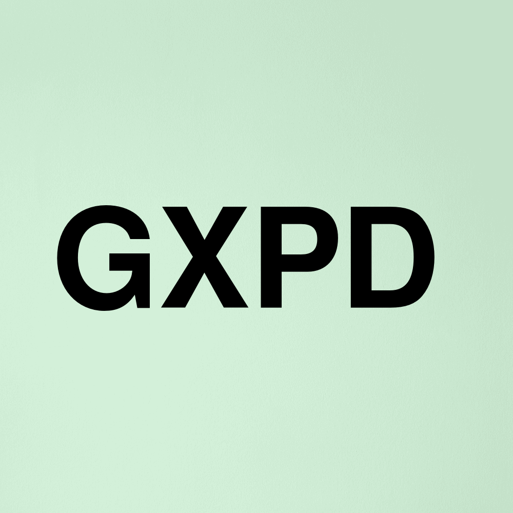 Stock gxpd logo
