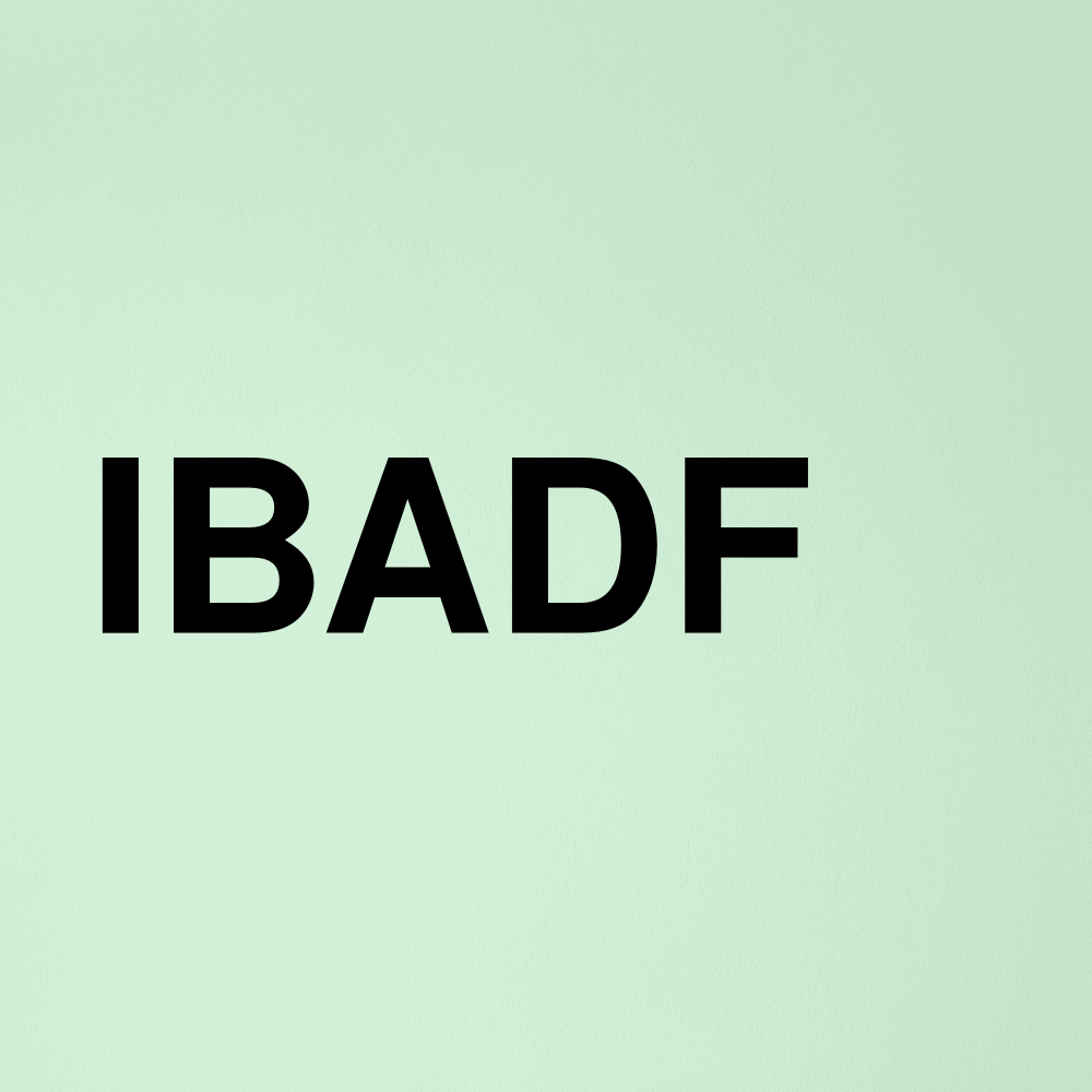 Stock ibadf logo