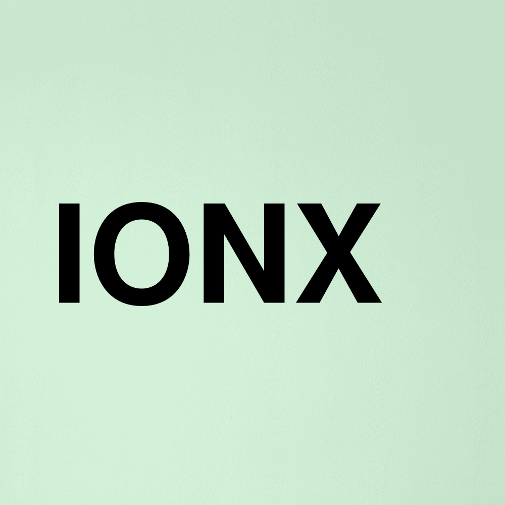 Stock ionx logo