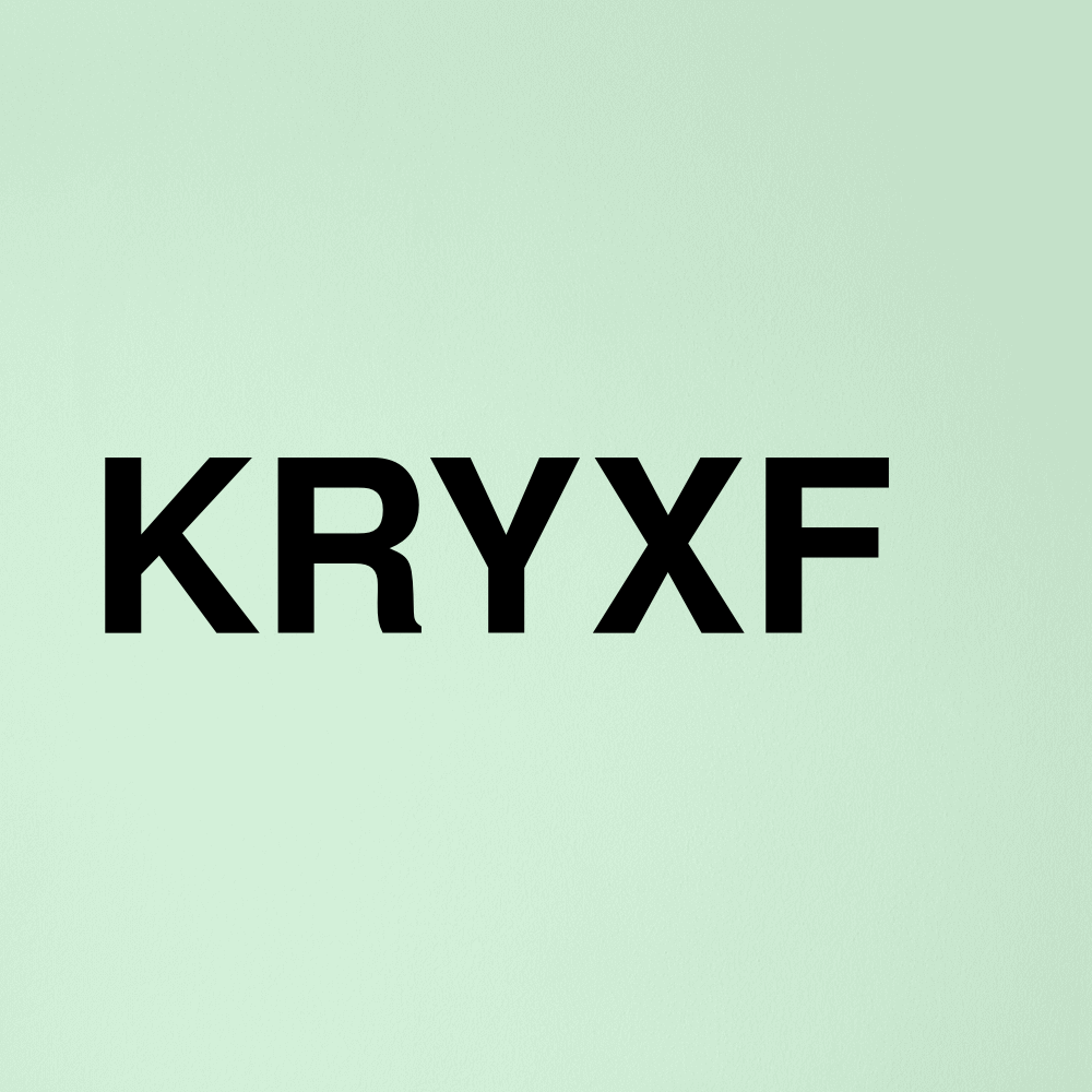 Stock kryxf logo