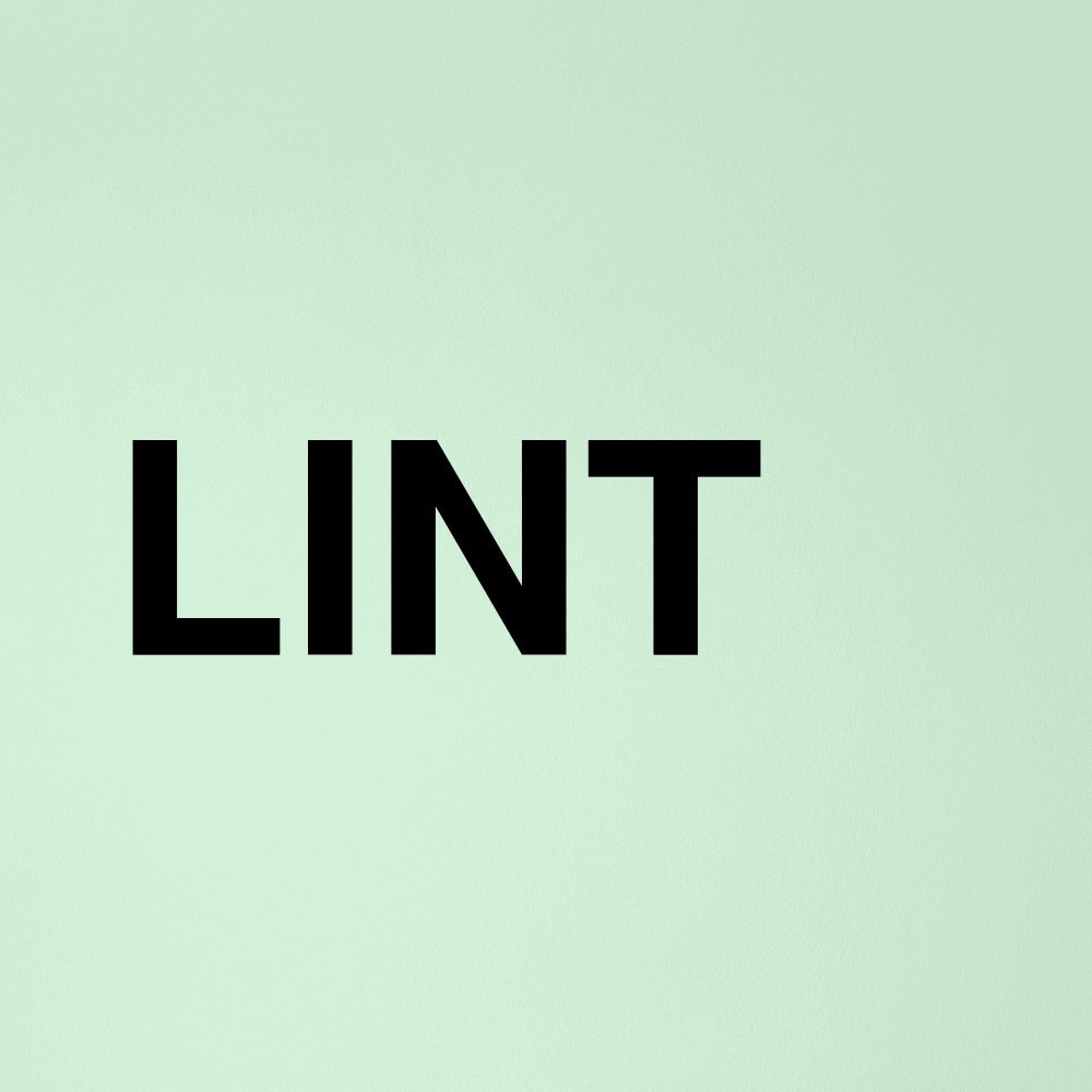 Stock lint logo