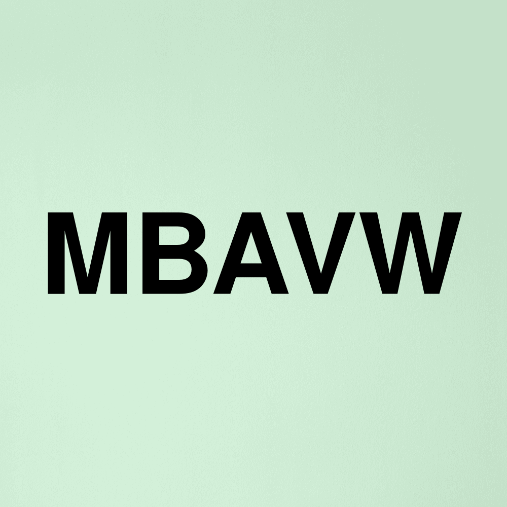 Stock mbavw logo