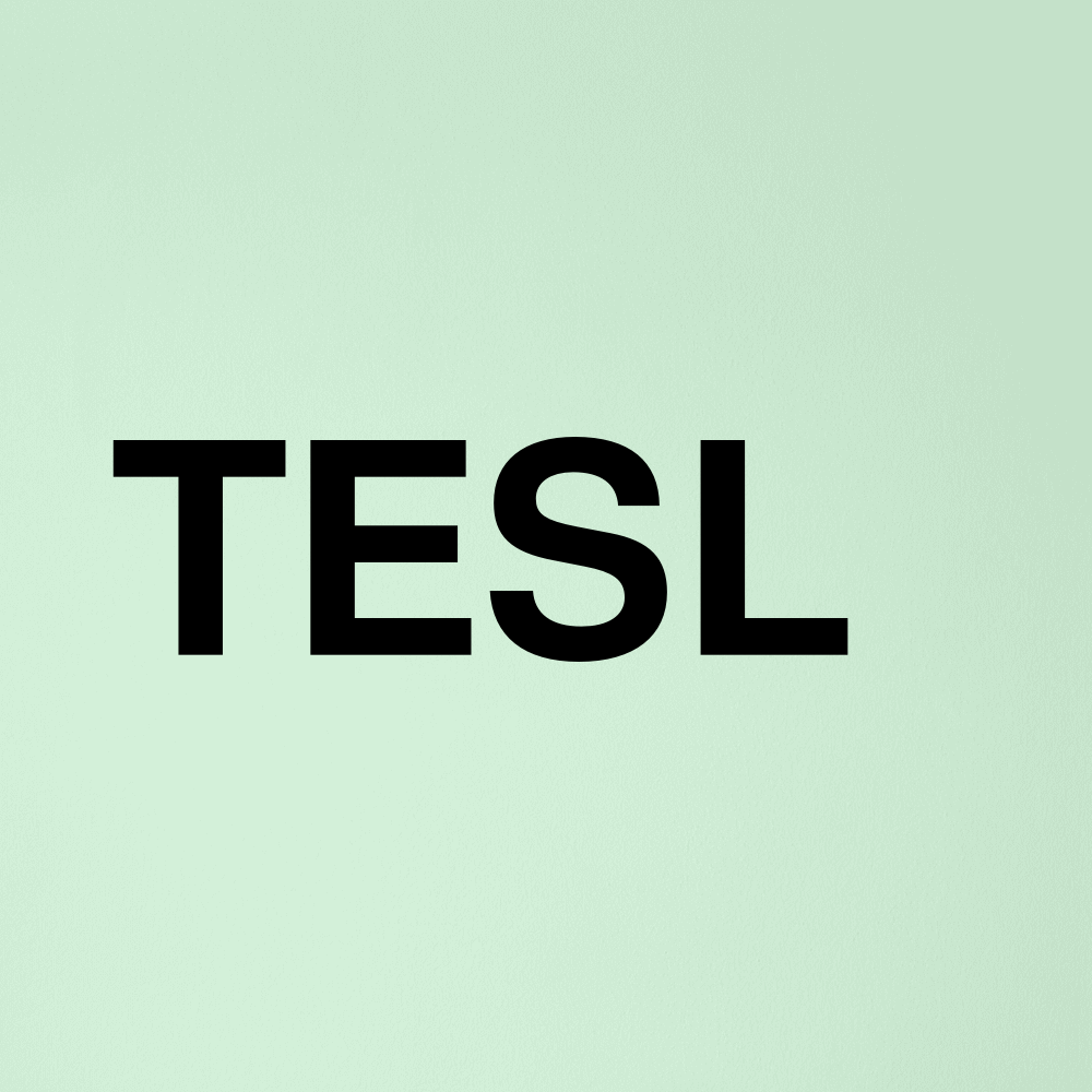 Stock tesl logo
