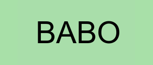 Stock babo logo