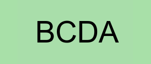 Stock bcda logo