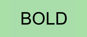 Stock bold logo