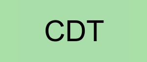 Stock cdt logo