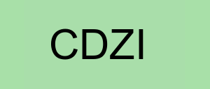 Stock cdzi logo