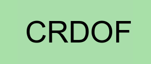 Stock crdof logo