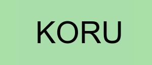 Stock koru logo