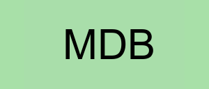 Stock mdb logo
