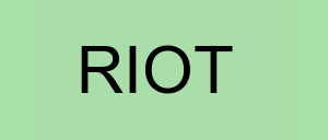 Stock riot logo
