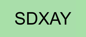 Stock sdxay logo
