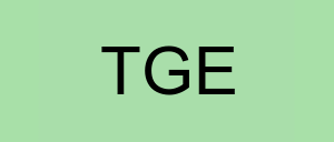 Stock tge logo