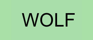 Stock wolf logo